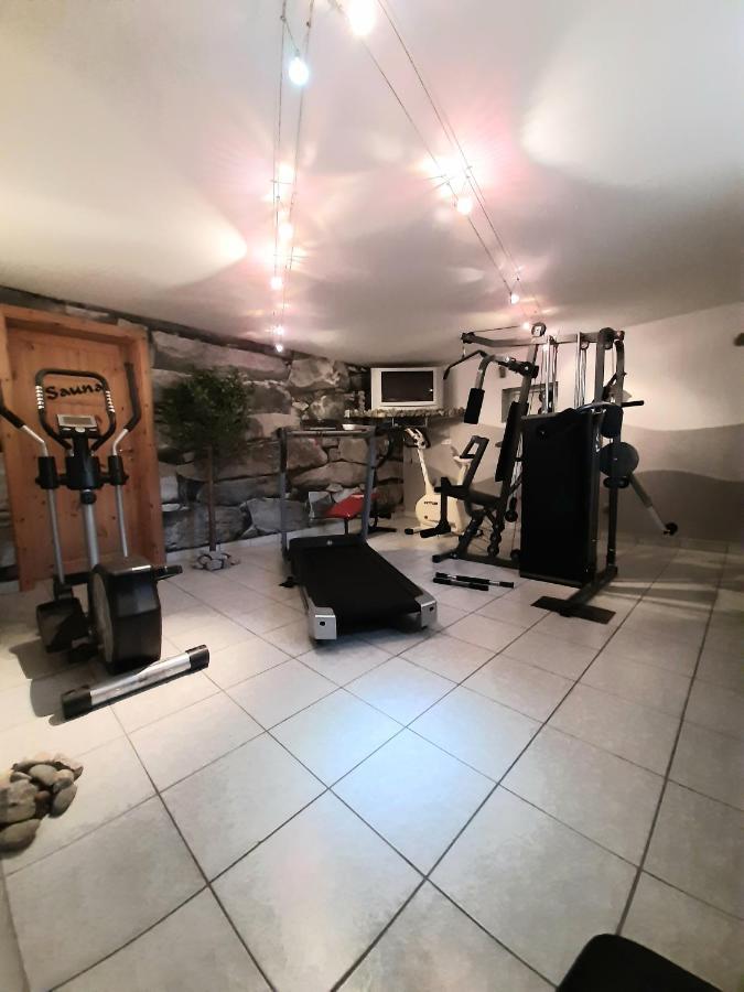 Ferienwohnung Fitness Entspannung Sauna im Westerwald Derschen Exterior foto