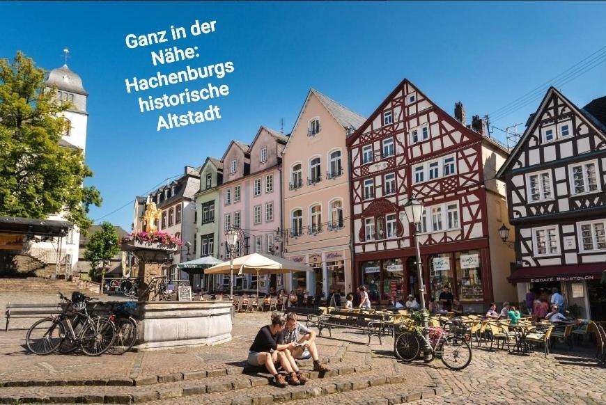 Ferienwohnung Fitness Entspannung Sauna im Westerwald Derschen Exterior foto